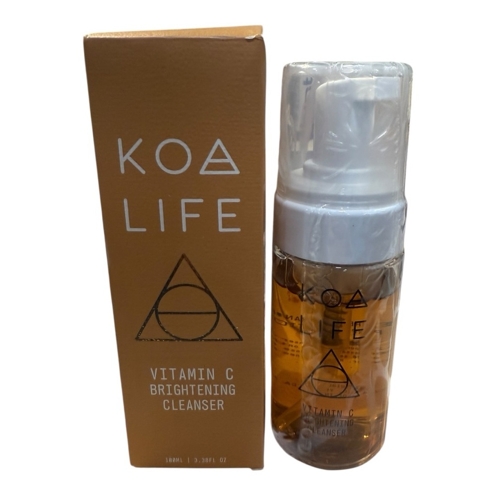 KOA LIFE Vitamin C Brightening Cleanser – 100 ml / 3.38 fl oz – New in Box